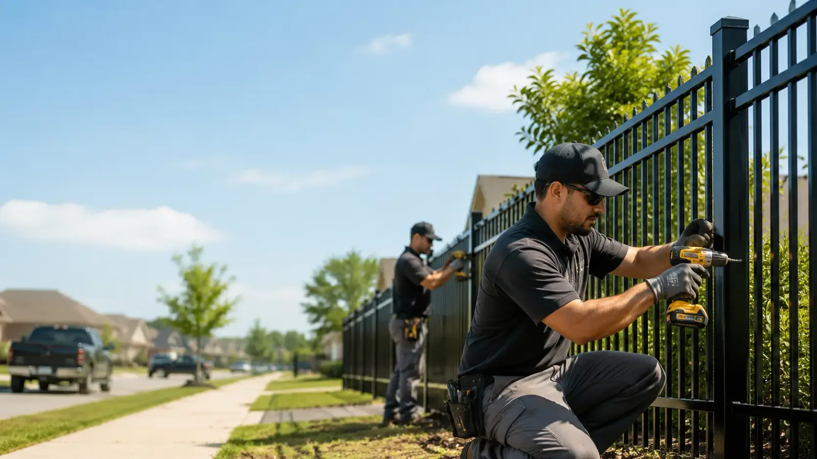 Metal Fence Installation in Mount Morris, PA